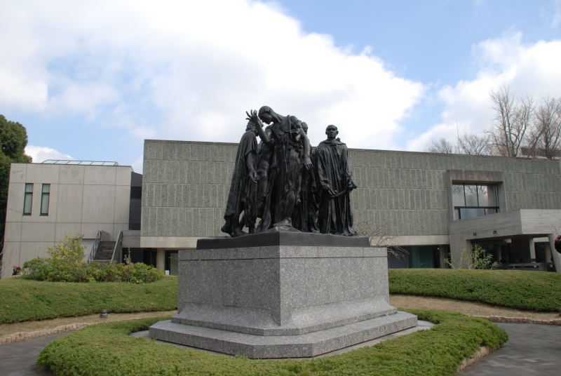 The Burgers of Calais, skulptur av Rodin